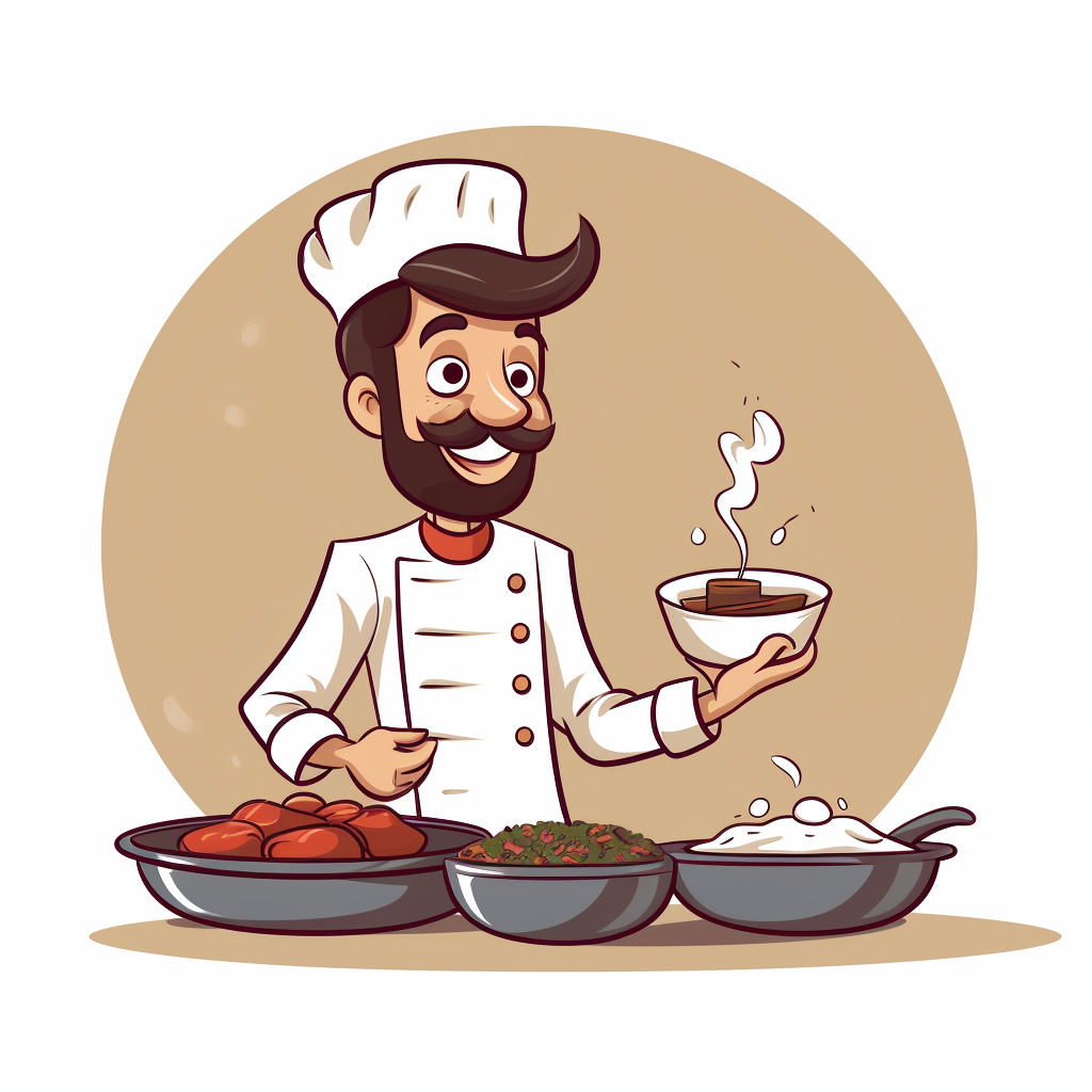 result of prompting a chef with a few shot examples